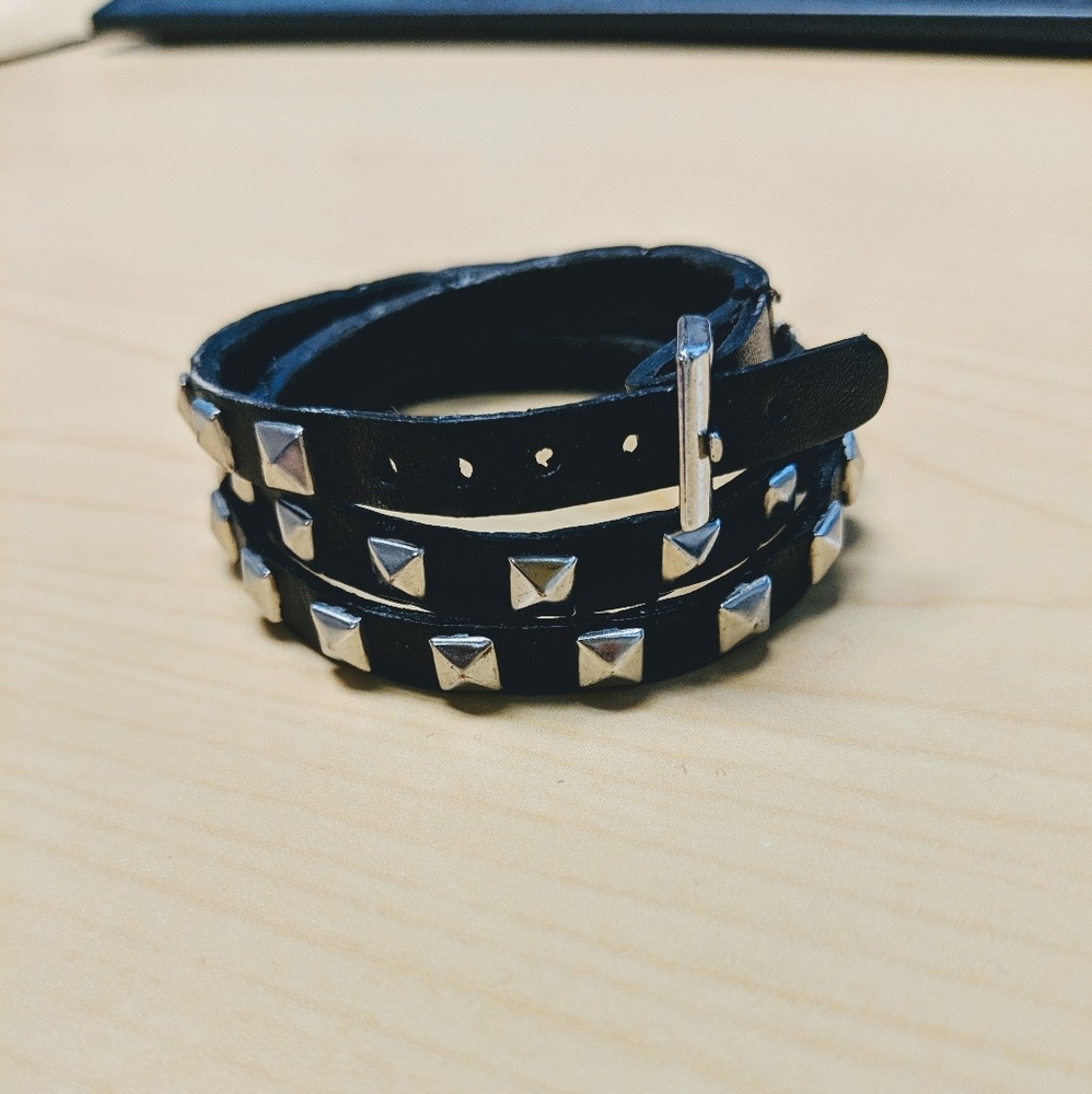 Cookie lee studded wrap bracelet